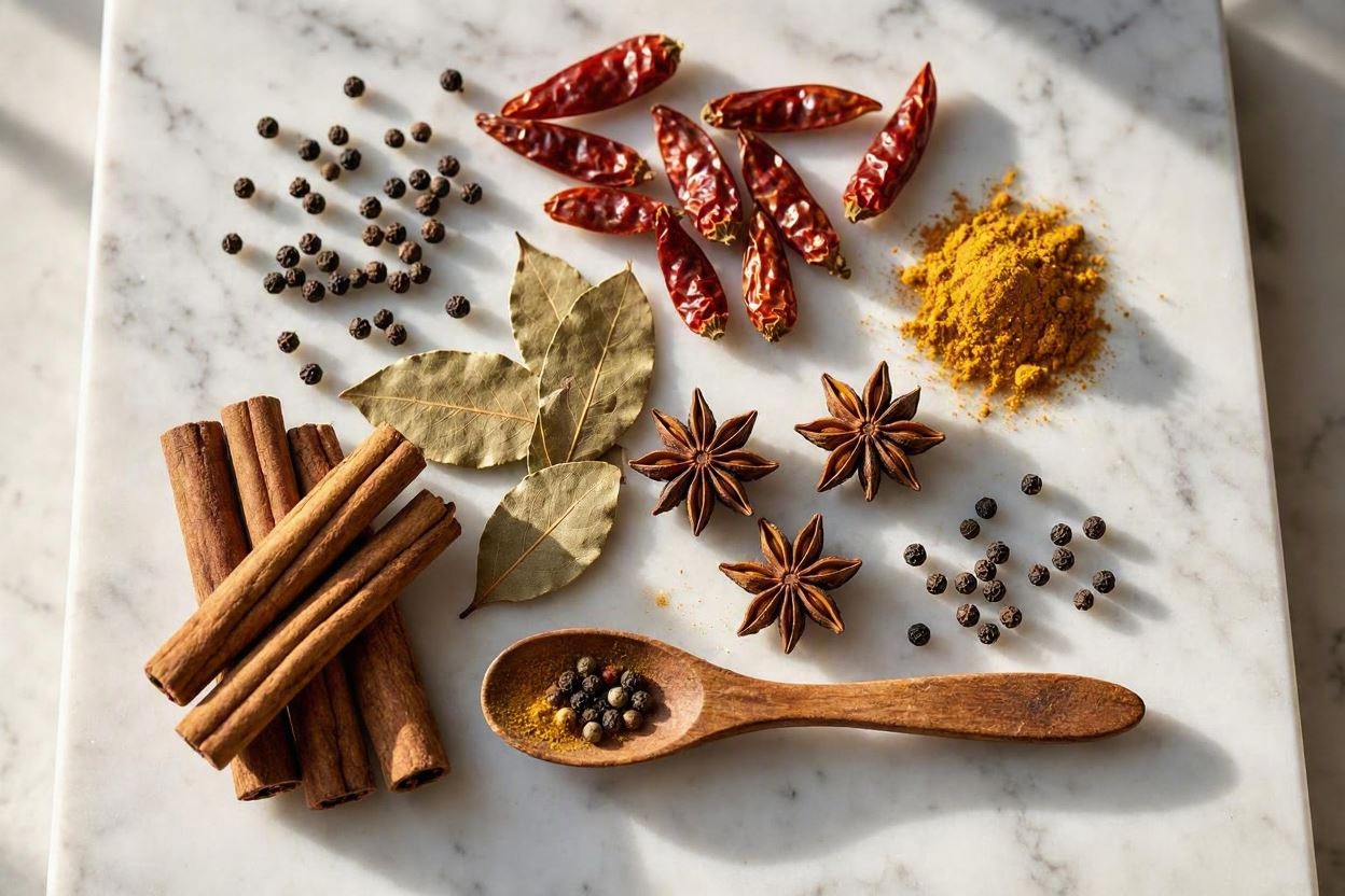 Spices and Dried Foods